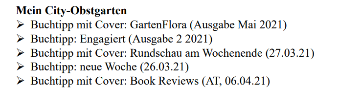Empfehlungen